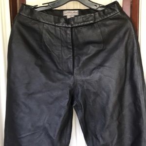 VTG Laura Leigh Genuine Leather pants Sz 10